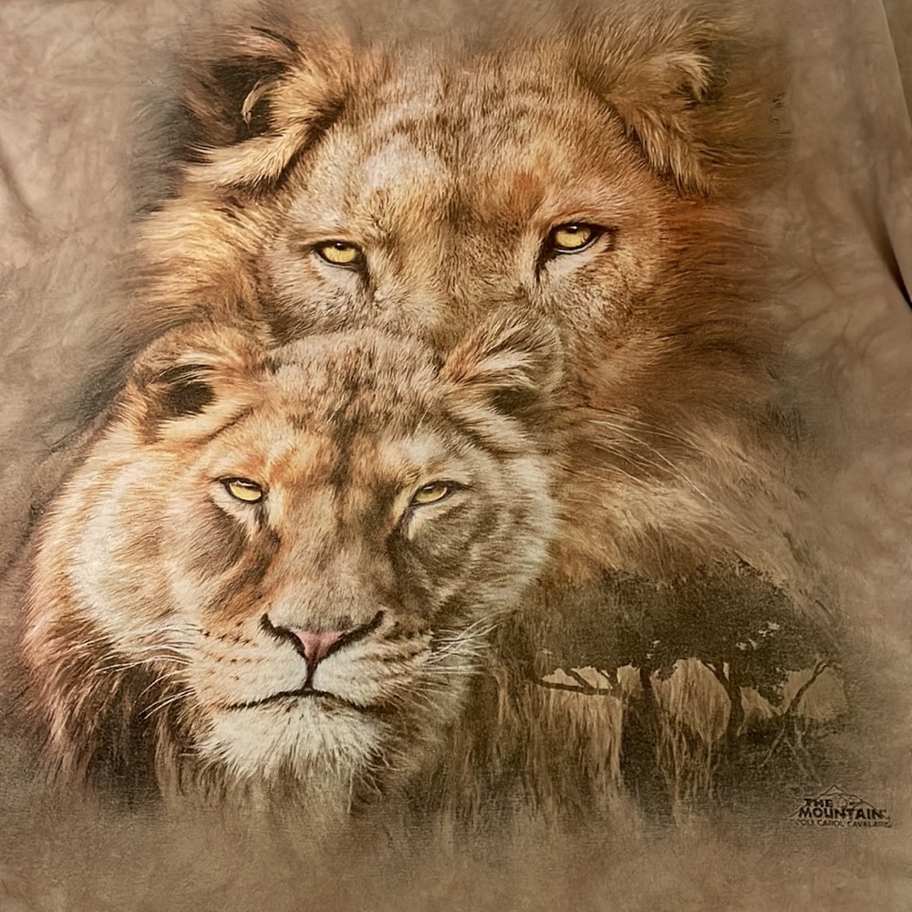The Mountain Mates For Life Lion/Lioness Sz 3XL Denver Zoo